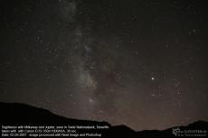 2007-09-05 - Sagittarius with Milkyway and Jupiter, Teneriffe